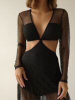 Vestido Manga Euforia Preto - Imagem 3