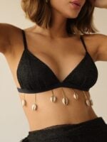 Top Tela Concha Preto - Imagem 3