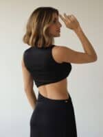 Vestido Shine Midi Preto - Imagem 4