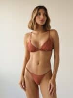 Calcinha Bronze Terracota