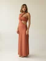Vestido Gota Terracota - Imagem 3