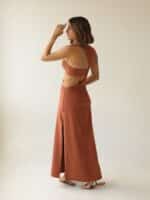 Vestido Gota Terracota - Imagem 2