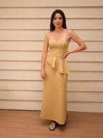 Blusa Peplum Sirena Bege - Imagem 3