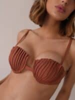 Top Conchas Nervuras Terracota - Imagem 3