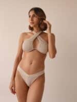 Calcinha V Asa Delta Nude Light