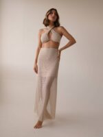 Top Cruzado Tela Nude Light - Imagem 3