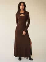 Vestido Bolero Marrom