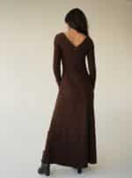 Vestido Bolero Marrom - Imagem 2