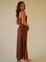 Vestido Solar Marrom - Imagem 2