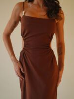 Vestido Solar Marrom - Imagem 3
