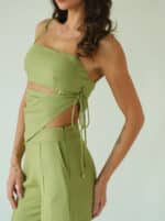 Blusa Lenço Oliva - Imagem 3