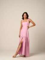 Vestido Linea Chiclete