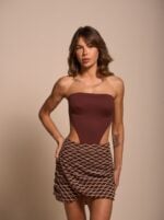 Saia Amarração Sépia