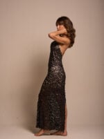 Vestido Escama Preto - Imagem 3