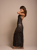 Vestido Escama Preto - Imagem 3