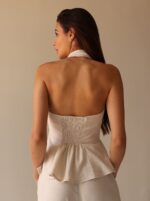 Peplum Frente Única Natural - Imagem 2