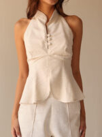 Peplum Frente Única Natural - Imagem 4