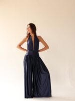 Calça Pantalona Pesponto Marinho - Imagem 3