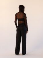 Calça Cetim Preto - Imagem 2