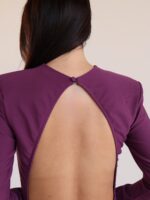 Vestido Faixa Montaria Malbec - Imagem 4
