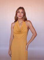 Vestido Frente Degagê Dourado - Imagem 3