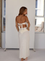 Saia Tricô Draped Organic - Imagem 4