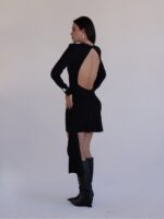Vestido Faixa Neotech Preto - Imagem 4