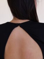 Vestido Faixa Neotech Preto - Imagem 3